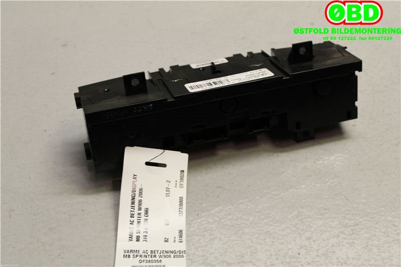 Varmeapparat betjening til Mercedes Sprinter 2013-2018 (Fase 2) (906) (906) (MERCEDES|A 906 830 28 85|A 906 906 30 00|9068302885)