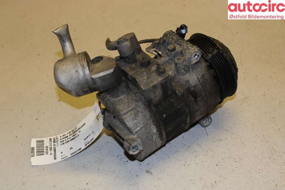 Aircondition kompressor til Mercedes E-Klasse 2009-2013 (Fase 1) (W212) (W212) (MERCEDES|A 002 230 31 11|)