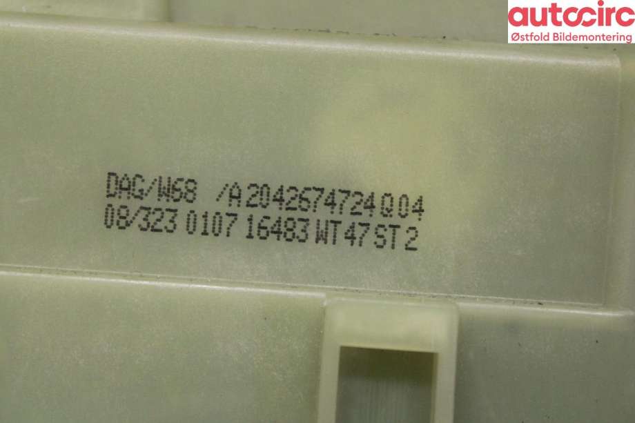 Girstang/girvelger automat til Mercedes E-Klasse 2009-2013 (Fase 1) (W212) (W212) (MERCEDES|A 204 267 48 24|)