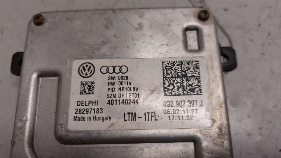 Styreenhet xenon/ballast til Audi A7 2010-2014 (Type I, Fase 1)  (AUDI|4G0 907 397 J||4G0907397J)
