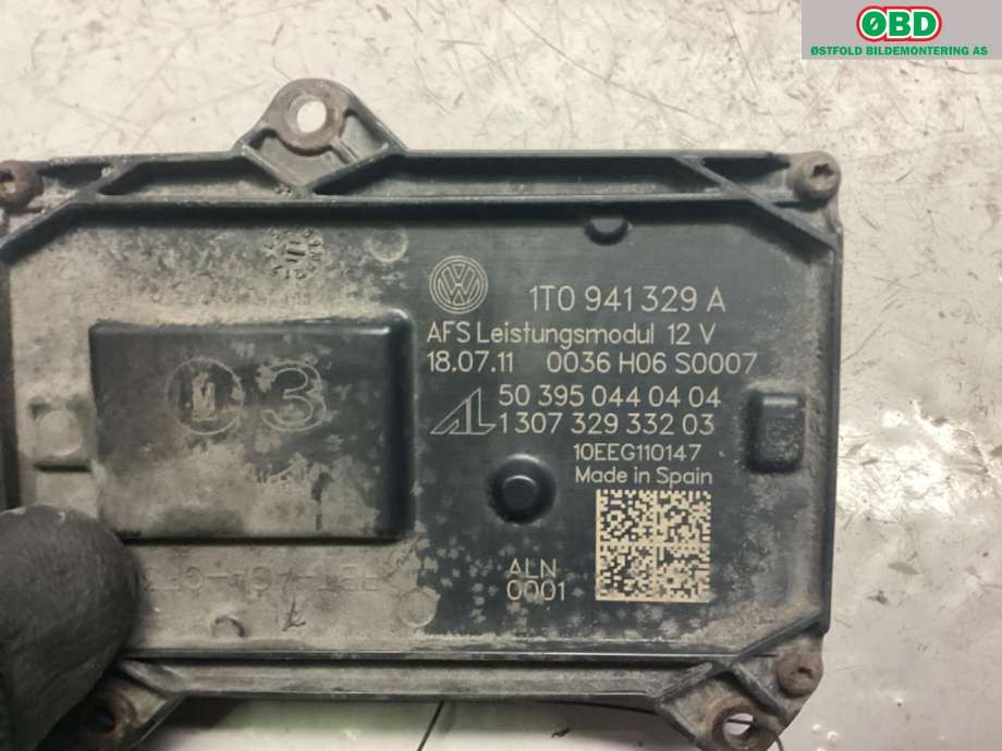 Styreenhet xenon/ballast til VW Touran 2010-2015 (Type I, Fase 3) (VOLKSWAGEN|1T0 941 329 A||1T0941329A)