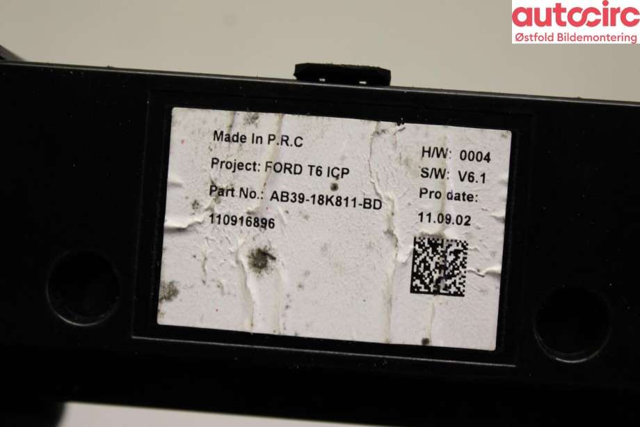 Bilstereo diverse til Ford Ranger 2012-2015  (FORD|5264362|)