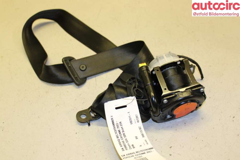 Airbag beltestrammer til Porsche Cayenne, 2010-2017 (92A) (92A) (PORSCHE|958 803 051 03)