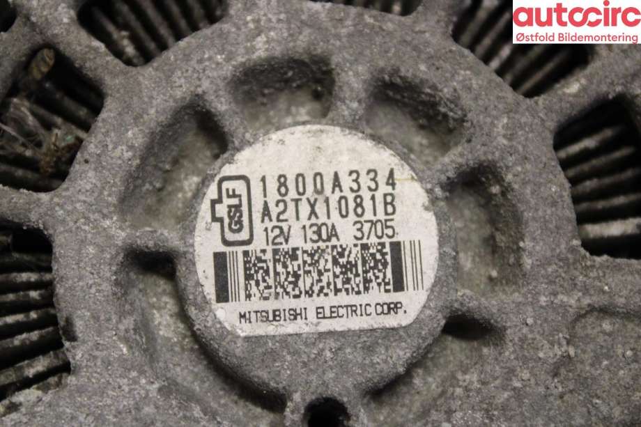 Dynamo til Mitsubishi Outlander 2010-2012 (Type II, Fase 2)  (MITSUBISHI|1800A431|)