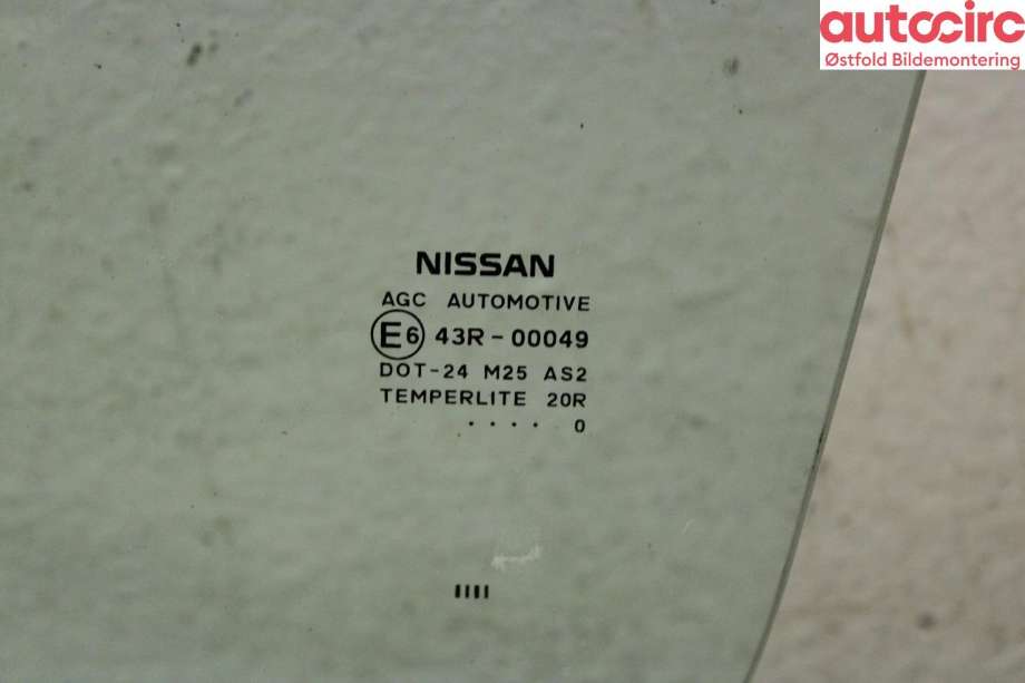 Siderute venstre foran til Nissan Qashqai 2010-2014 (Type I, Fase 2)  (NISSAN|80301EY10A|)