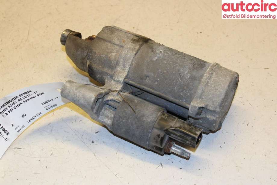 Starter til Audi A7 2010-2014 (Type I, Fase 1)  (AUDI|06E 911 024 A|)