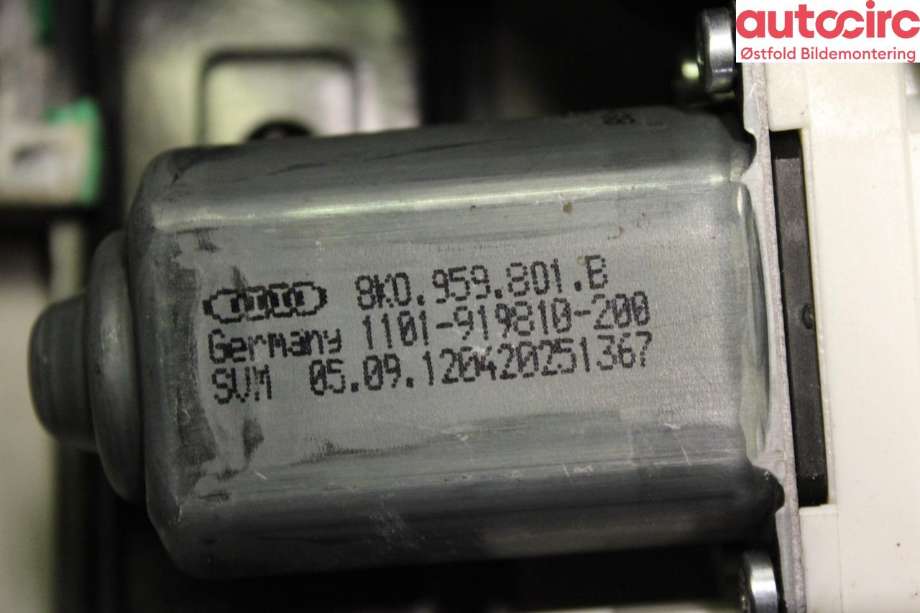 Ruteheis høyre til Audi A7 2010-2014 (Type I, Fase 1)  (AUDI|4G8 839 462 A|)