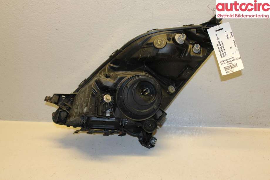 Frontlykt høyre halogen til Toyota Prius 2004-2009 (Type II) (COMBI) (COMBI) (TOYOTA|8113047181|)