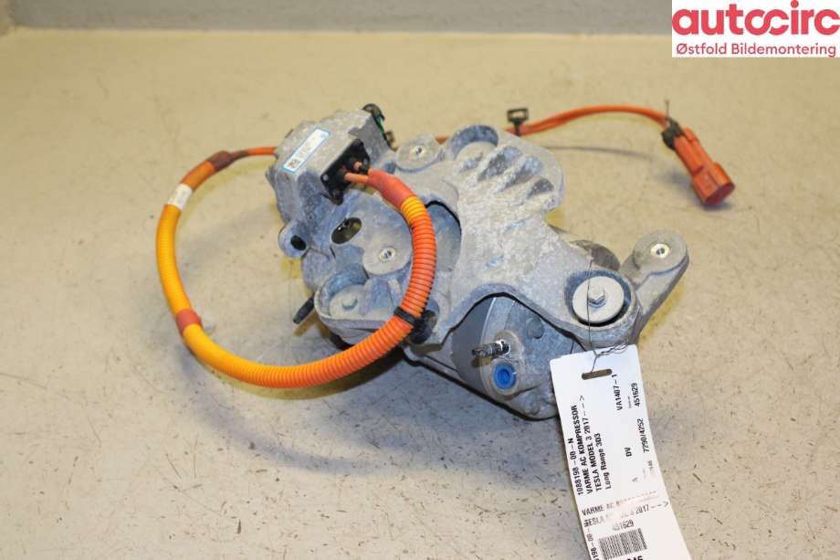 Aircondition kompressor til Tesla Model 3, 2018-2023 (Fase 1)  (TESLA|1088198-00-N)