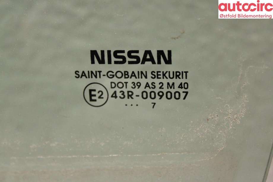 Siderute venstre foran til Nissan Leaf 2011-2017 (Type I)  (NISSAN|803013NL0A|)