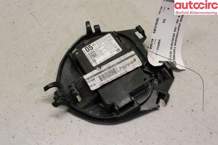 Sensor radar til Mercedes B-Klasse 2011-2018 (W246) (W246) (MERCEDES|A 000 905 67 05|)