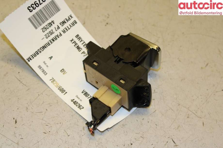 Bryter elektrisk håndbrekk/parkbrems til XPeng P7 2021-->>  