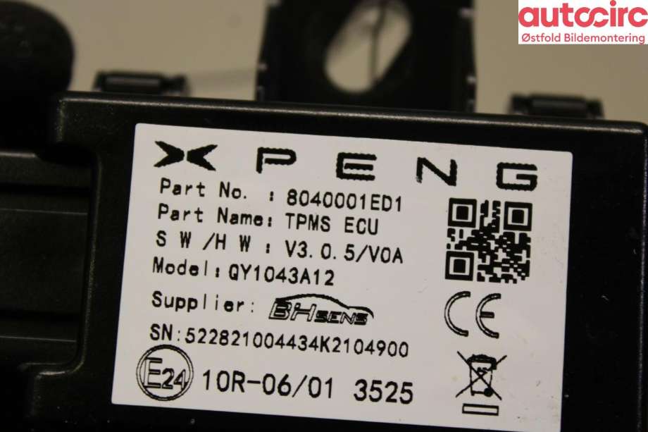 Styreenhet diverse til XPeng P7 2021-->>  