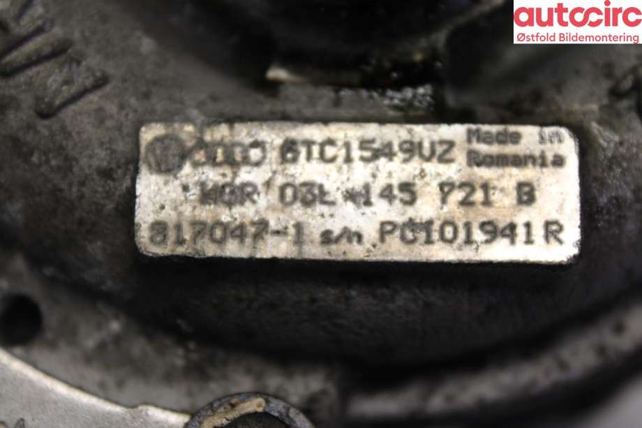 Turbo til Audi A5 2007-2016 (Type I)  (AUDI|03L 145 721 B|)