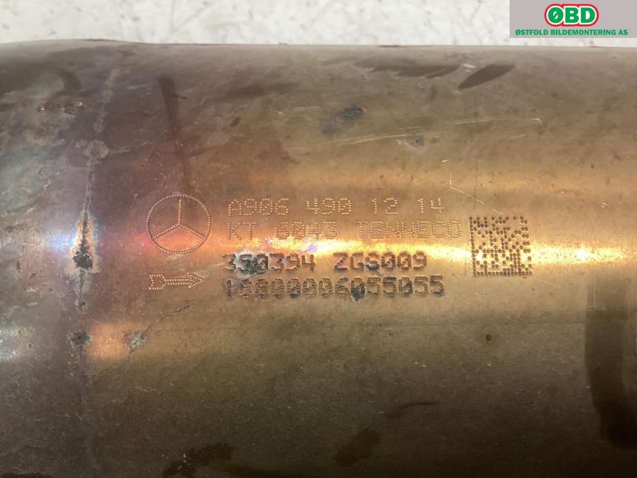 Partikkelfilter til Mercedes Sprinter 2006-2013 (Fase 1) (906) (906) (MERCEDES|A 906 490 63 81|)