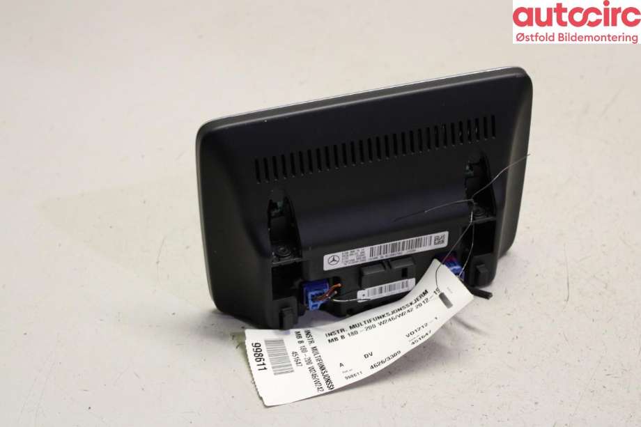 Instrument kjørecomputer til Mercedes B-Klasse 2011-2018 (W246) (W246) (MERCEDES|A 166 900 78 14|)