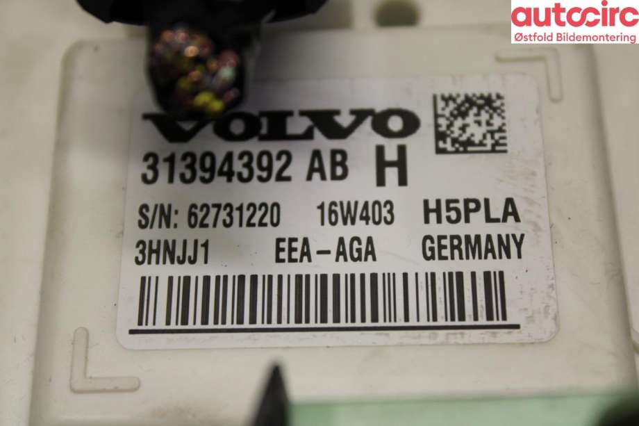 Styreenhet comfort (BCM) til Volvo V90 / V90 CC / S90 2016-->>  (VOLVO|36003038||31394392)