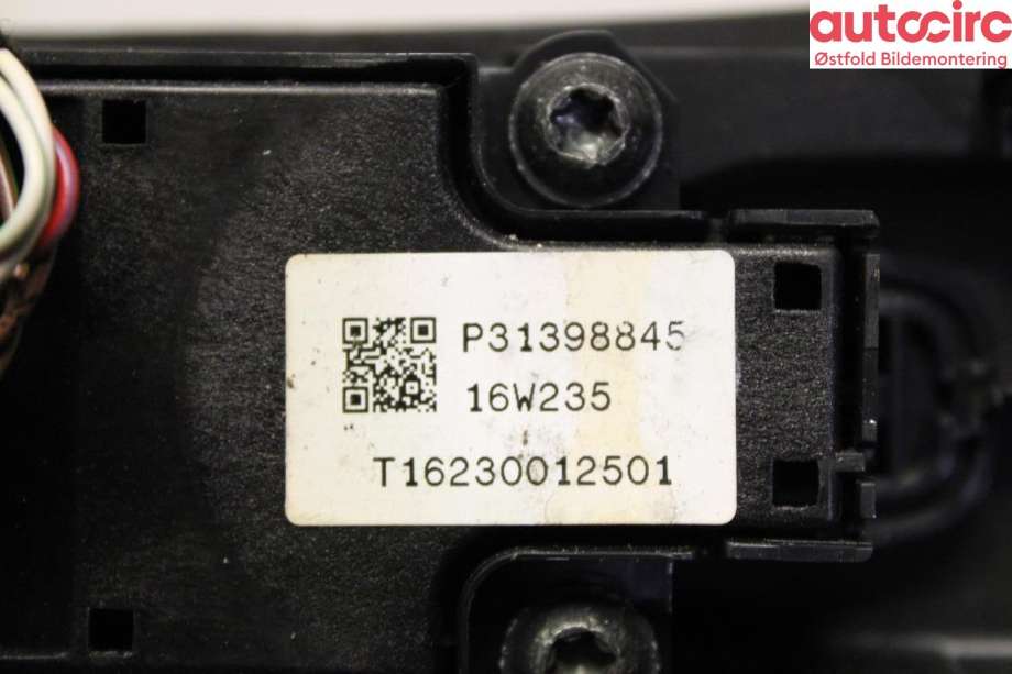 Bryter diverse til Volvo V90 / V90 CC / S90 2016-->>  (VOLVO|31398845|)