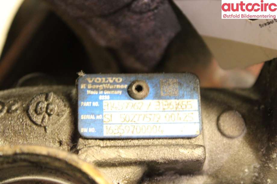 Turbo til Volvo V90 / V90 CC / S90 2016-->>  (VOLVO|36050833|36050834|)