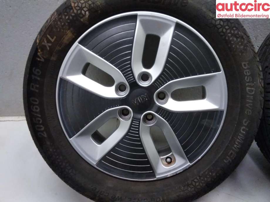 Felgsett aluminium til Kia Soul 2014-2019 (Type II)  (KIA|)