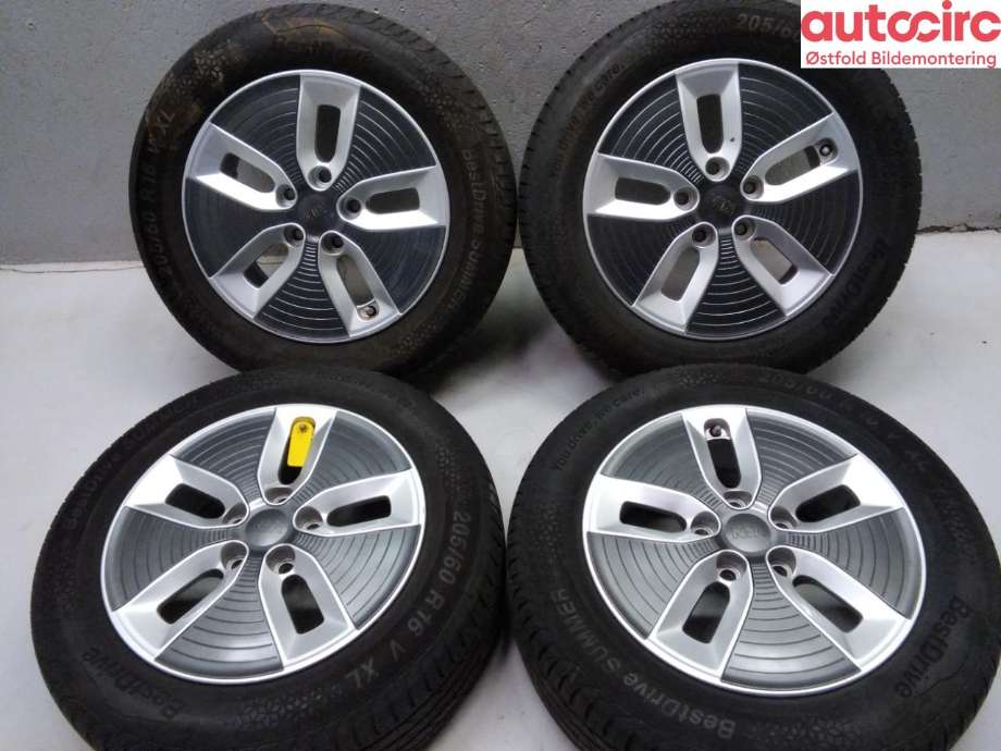 Felgsett aluminium til Kia Soul 2014-2019 (Type II)  (KIA|)