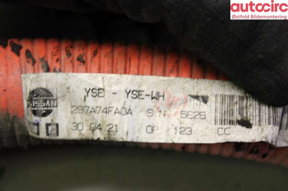 Kabel høy volt (HV) hybrid til Nissan NV200 2010-2019 (NISSAN|297A74FA0A|)