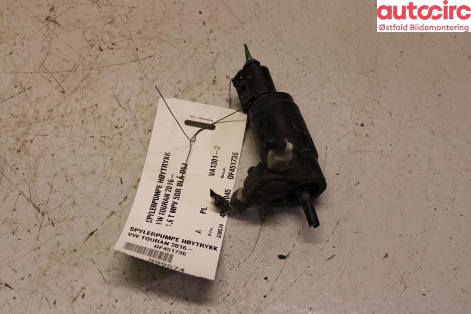 Ruteheis venstre bak til VW Touran 2015-2021 (Type II)  (VOLKSWAGEN|5TA 839 461 B|)