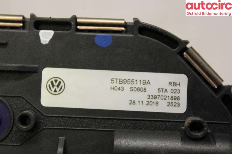 Viskeroverføring til VW Touran 2015-2021 (Type II)  (VOLKSWAGEN|5TB 955 023 A|)