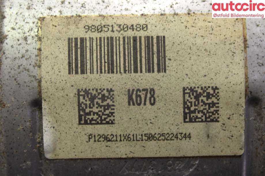 Partikkelfilter til Peugeot 5008 2010-2017 (Type I) (PEUGEOT|16 117 226 80|)