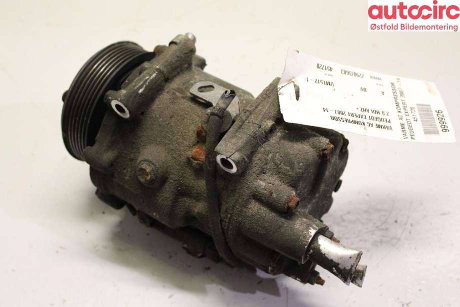 Aircondition kompressor til Peugeot Expert 2007-2016 (Type II)  (PEUGEOT|6487 48|)