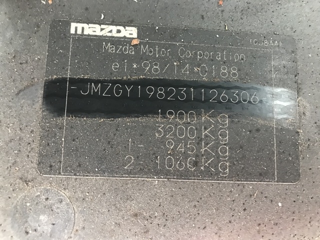 Mazda 6 2002-2008 (Type I) , Motorkode: L8, Girkassekode: 