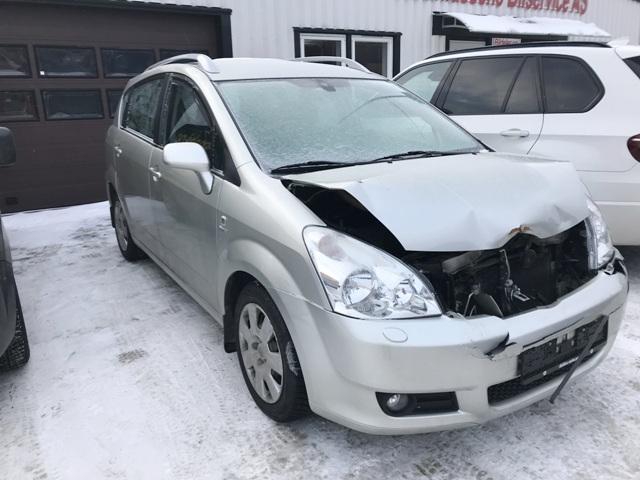Toyota Verso 2004-2009 (Type II) , Motorkode: 1ZZ-FE, Girkassekode: