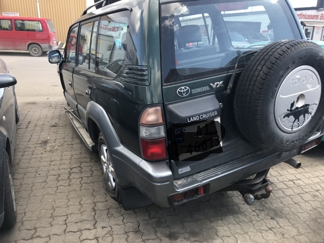 Toyota Land Cruiser 100 1998-2007 , Motorkode: 1KZ-TE, Girkassekode: