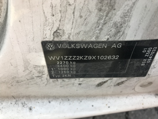 VW Caddy 2004-2010 (Type III, Fase 1) , Motorkode: BSX, Girkassekode: 