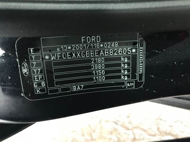 Ford Mondeo 2011-2014 (Type IV, Fase 2) , Motorkode: TYBA, Girkassekode: