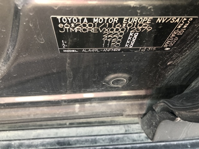 Toyota RAV4 2013-2015 (Type IV, Fase 1) , Motorkode: 2AD-FTV, Girkassekode: 
