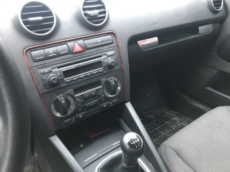 Audi A3 2003-2008 (Type II, Fase 1) , Motorkode: BSE, Girkassekode: 