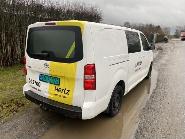Toyota Proace 2016-->> (Type II) , Motorkode: 4WZ-FTV, Girkassekode: 