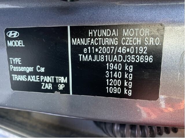 Hyundai Ix35 2010-2015 , Motorkode: D4FD, Girkassekode: 