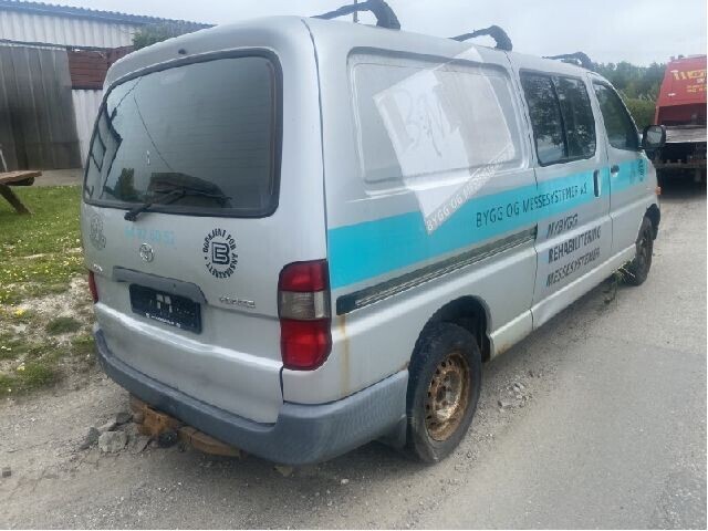 Toyota Hiace 2001-2006 (Fase 2) , Motorkode: 2KD-FTV, Girkassekode: 