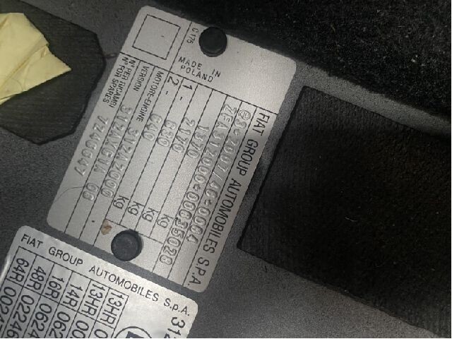 Fiat 500 2008-2020 , Motorkode: 312.A2.000, Girkassekode: 