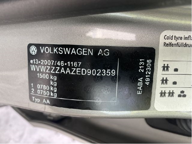 VW E-Up 2013-2019 , Motorkode: EABA, Girkassekode: 