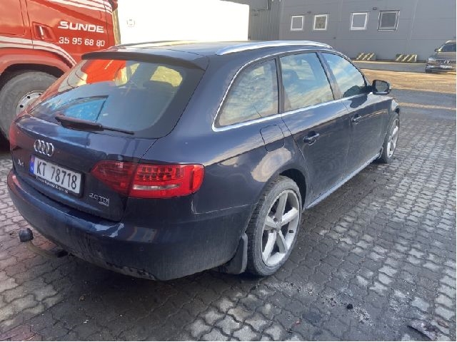 Audi A4 2007-2014 (Type IV) (B8) (B8), Motorkode: CAGA, Girkassekode: 