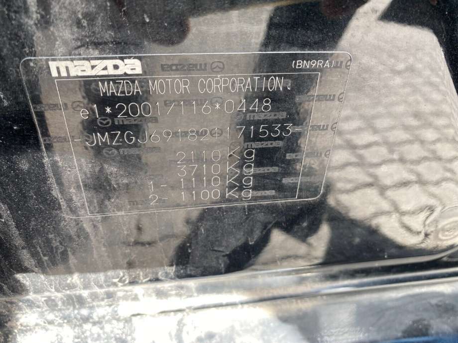 Mazda 6 2013-2015 (Type III, Fase 1) , Motorkode: SH-VPTS, Girkassekode: 