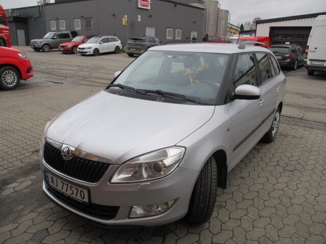 Škoda Fabia 2010-2014 (Type II, Fase 2) , Motorkode: CBZA, Girkassekode: 