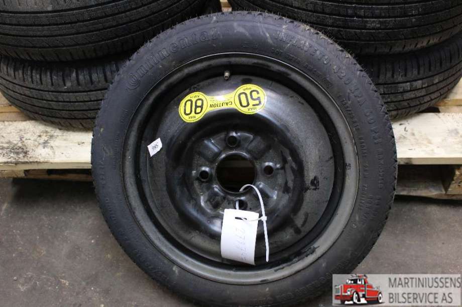 Reservehjul til Mitsubishi Space Star 1999-2005 (Type I) (MITSUBISHI|3;4X114|)