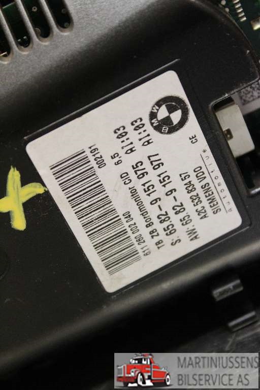 Instrumentpanel til BMW 5-Serie 2003-2010 (E60/E61) (E60/E61) (65829151975|)