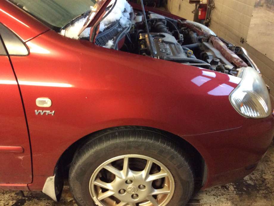 Skjerm høyre foran til Toyota Corolla, 2002-2007 (TOYOTA|53811-1H190)