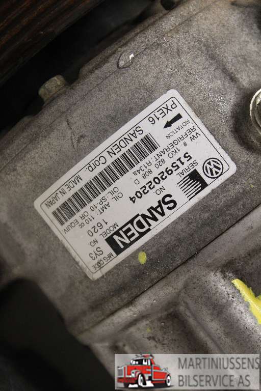 Aircondition kompressor til Škoda Superb 2008-2015 (Type II)  (SKODA|1K0820808D|)