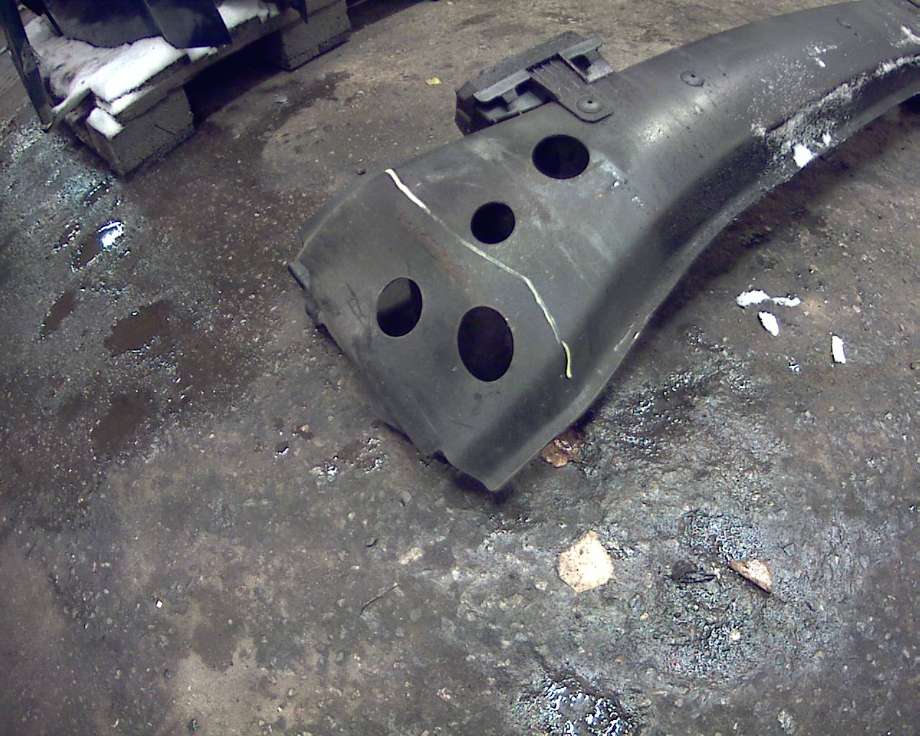 Støtfangerforsterkning foran til VW Transporter / Caravelle 2003-2009 (Fase 1) (T5) (T5) 